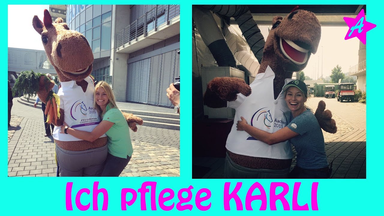 Ich pflege Karli I Pferdepfleger beim CHIO AACHEN I neue Folge AHA