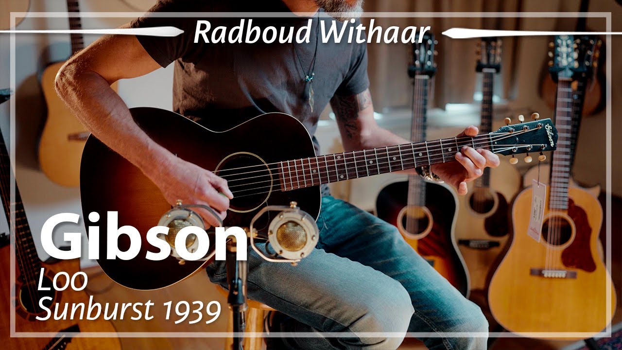 Gibson L00 Sunburst 1939 played by Radboud Withaar | Demo