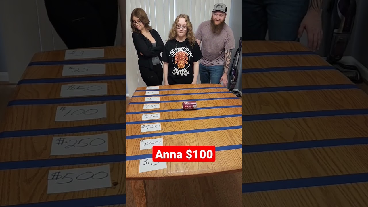 $1,000 Soda Can Roll Challenge! 😜😱 #shorts