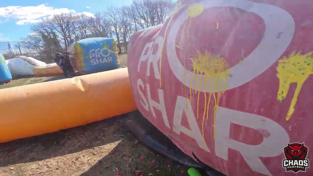 Manche de ligue auvergne paintball D3