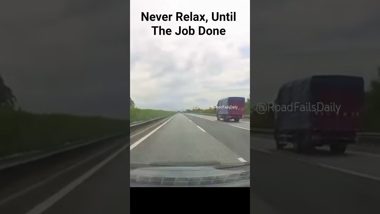 Why Didn&rsquo;t He Brake? Shocking Collision Caught on Cam 😥 #roadsafetycampaign