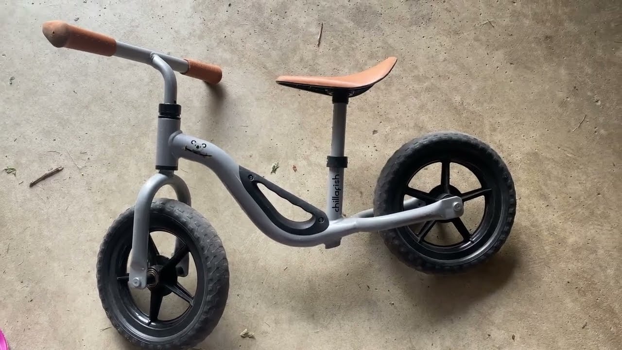 Test du v&eacute;lo d'&eacute;quilibre Chillafish Charlie Family, 10 ou 12 pouces