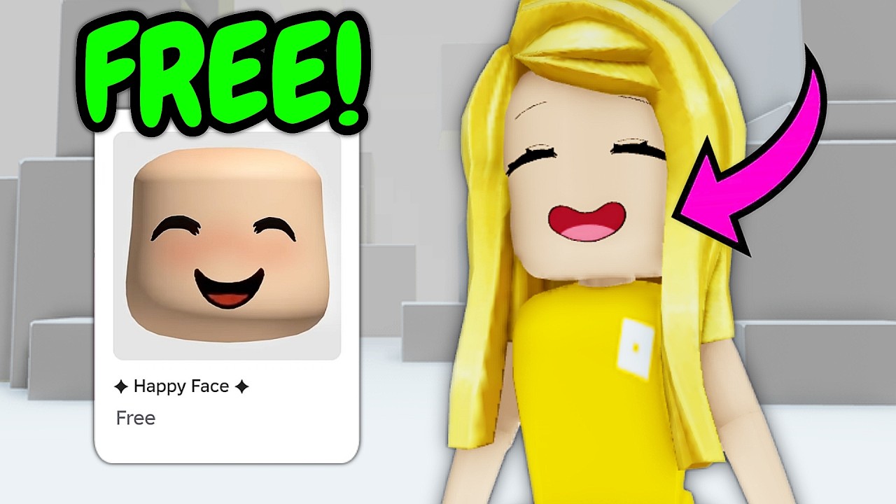 Jak zdobyć SUPER WESOŁĄ TWARZ w ROBLOX! ZA DARMO