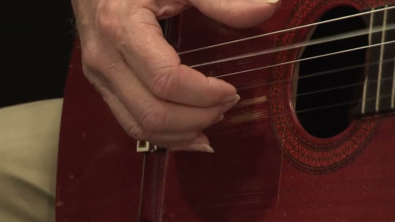 Tech Tip Dedillo 5  How to play dedillo in standard classical guitar position