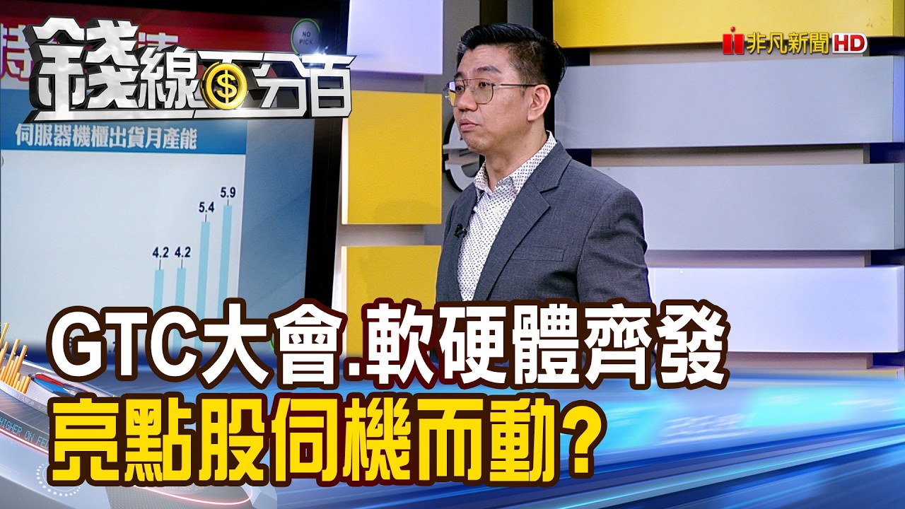 《GTC大會.軟硬體齊發 亮點股伺機而動?》【錢線百分百】20260313-2│非凡財經新聞│