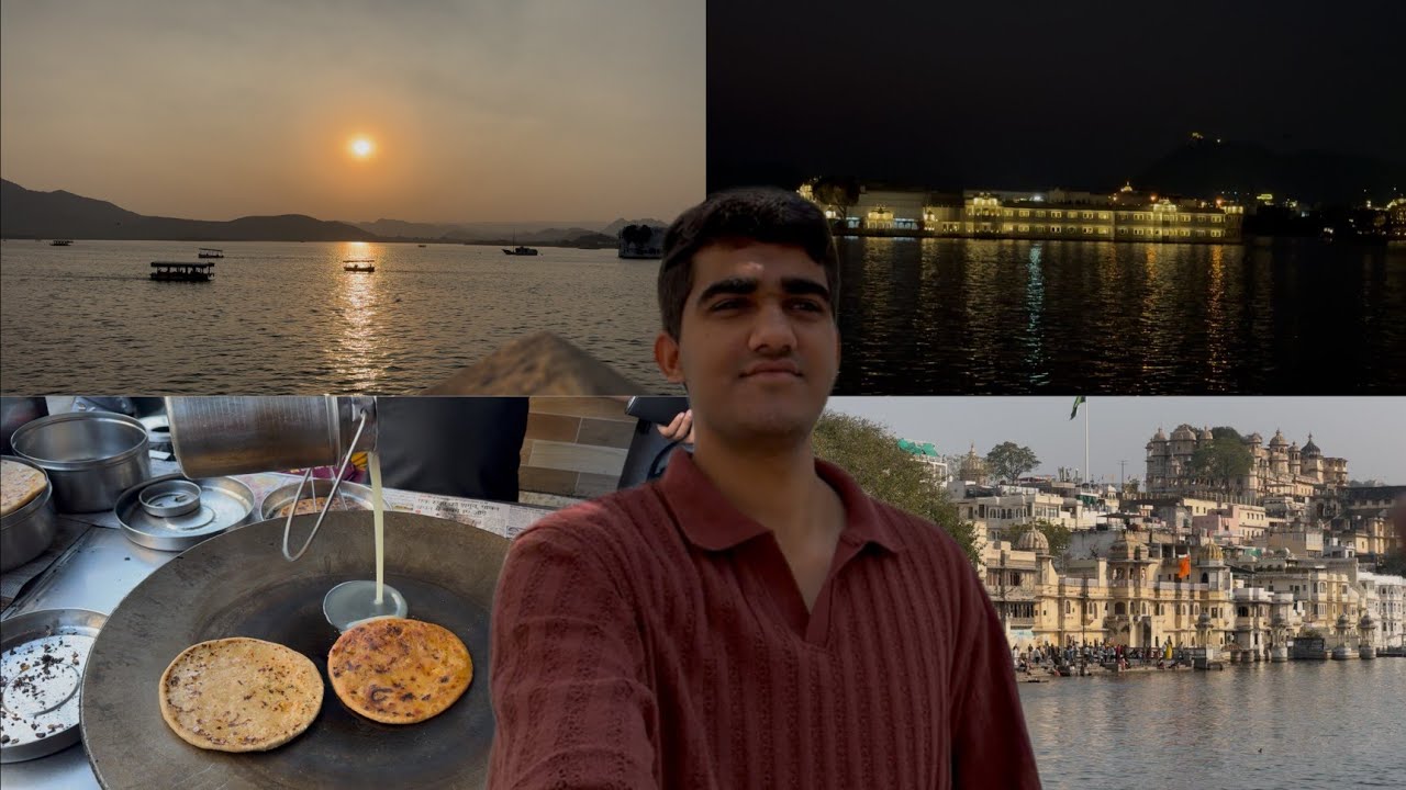 Yeh Hai Real Udaipur? 🤯 Sunset to Royal Night || Udaipur best Parantha Shop 