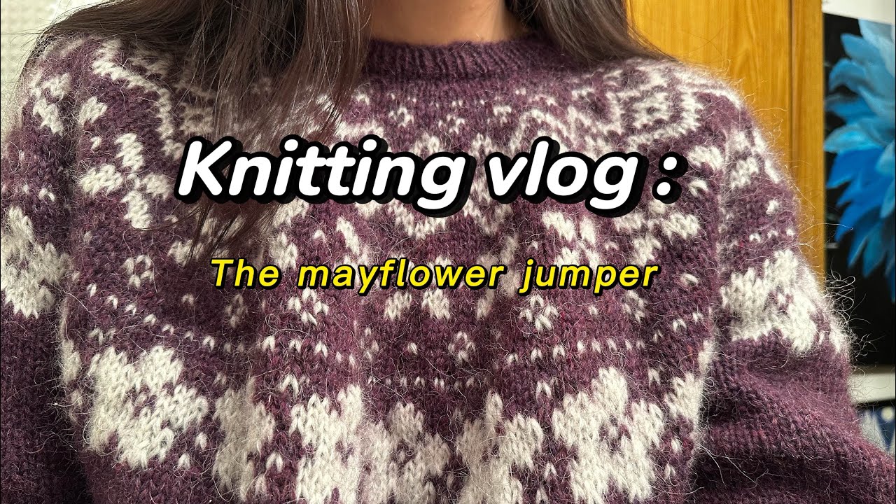 Knitting vlog | come knit with me! | episode #01