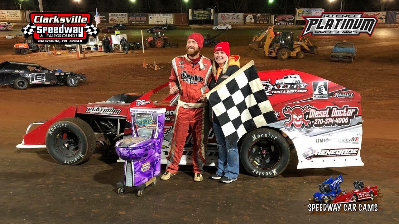 #10Y Trent Young - Toilet Bowl Winner - Open Wheel - 3-3-18 Clarksville Speedway - In Car Cam