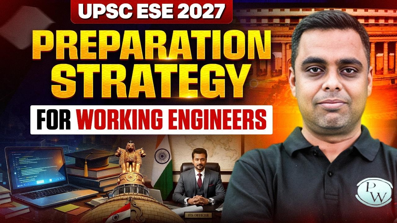 ESE 2027 Preparation Strategy for Working Professionals | Complete Roadmap
