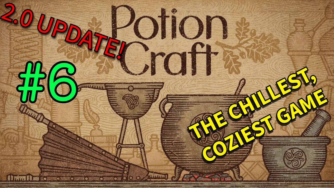 Stop by my chill potion shop! Alchemist Simulator is a cozy vibe. Chill Stream Potioncraft Ep 6.