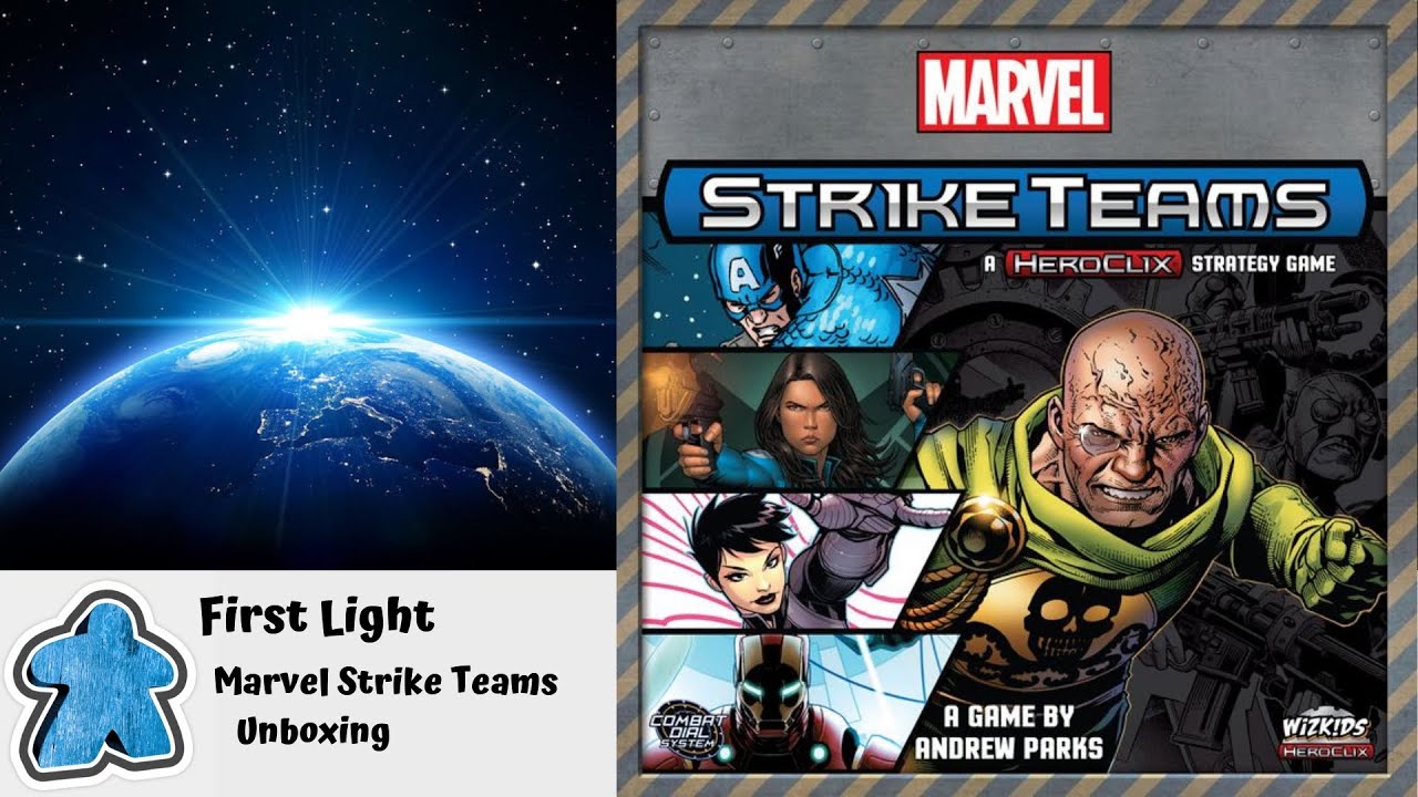 First Light - Marvel Strike Teams Unboxing