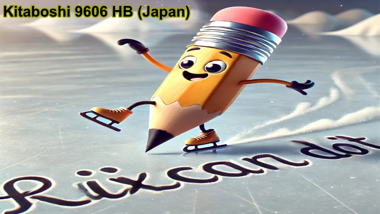 Kitaboshi 9606 HB Pencil Review – The Best Wooden Pencil?