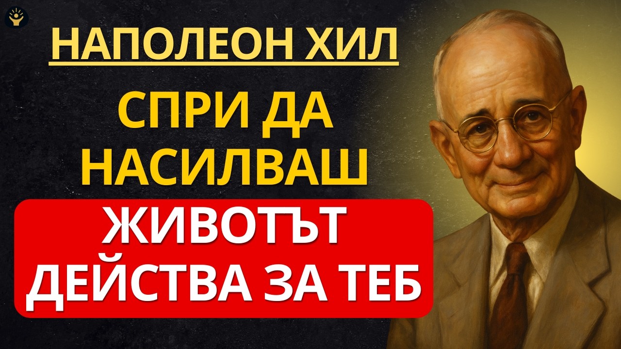 Когато пуснеш контрола, животът започва да работи за теб | Наполеон Хил