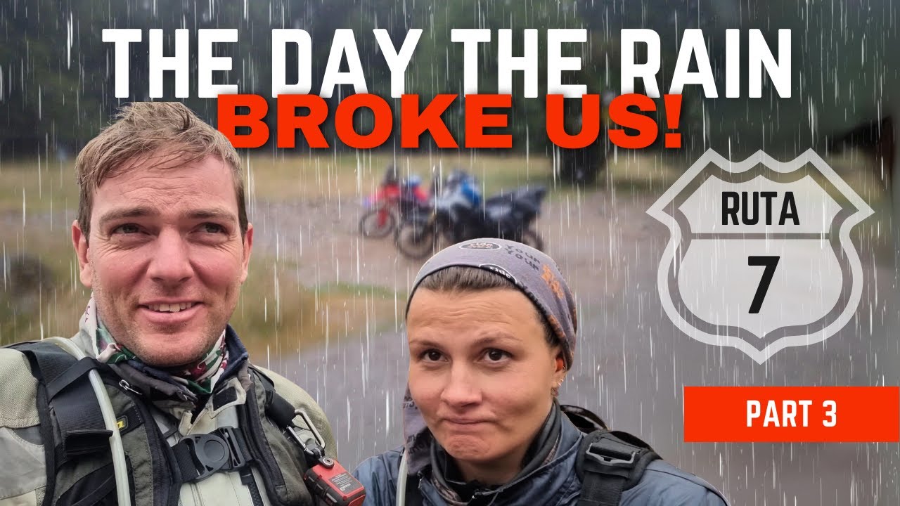 Riding the Carretera Austral, Chile in TORRENTIAL RAIN! | Our Motorcycle Adventure [Ep. 10]