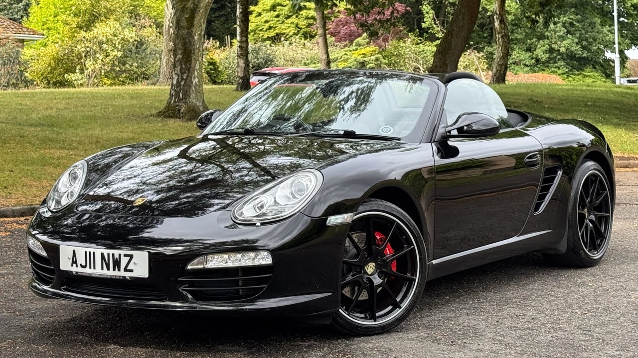 Porsche Boxster S Black Edition walk around