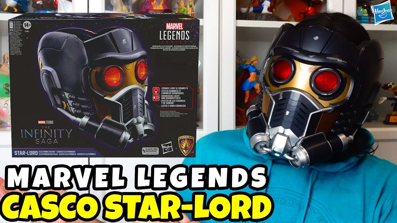 🤖🌟 CASCO STAR-LORD LEGENDS SERIES HASBRO 😍 UNBOXING📦 #starlord #guardiansofthegalaxy