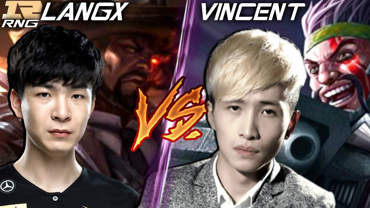 RNG LANGX_谢镇营 VS 文森特丶V1ncent &bull;CHALLENGER ELO&bull; [Best Moments] - Royal Never Give Up - Langx&acute;s Lucian