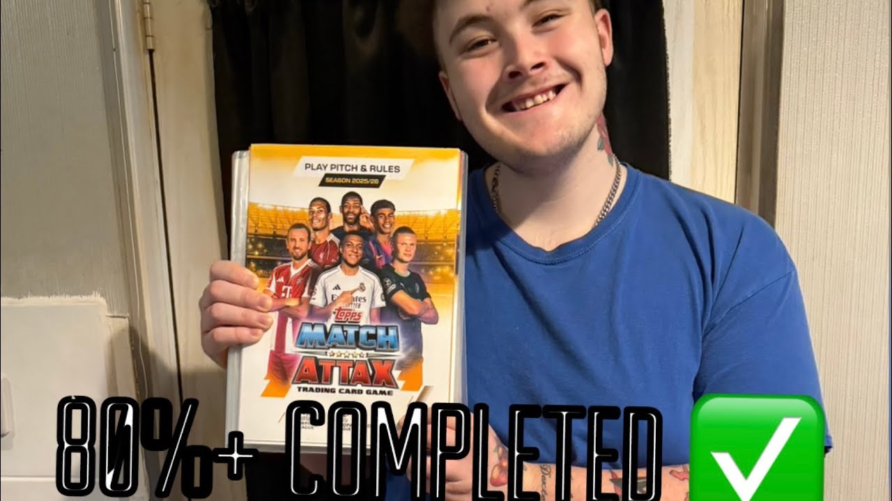 MY 80%+ MATCH ATTAX 25/26 BINDER UPDATE VIDEO #matchattax #toppsmatchattax #topps 