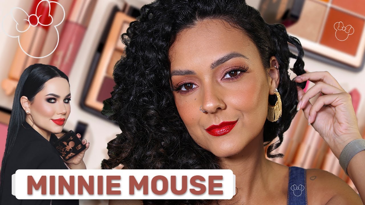 MAQUIAGEM FÁCIL PARA INICIANTES, usando paleta terracota minnie mouse Bruna Tavares