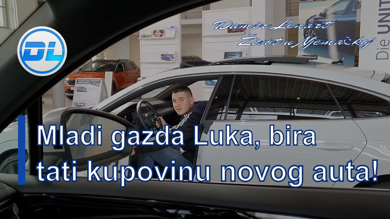 Mladi gazda Luka, bira tati kupovinu novog auta!