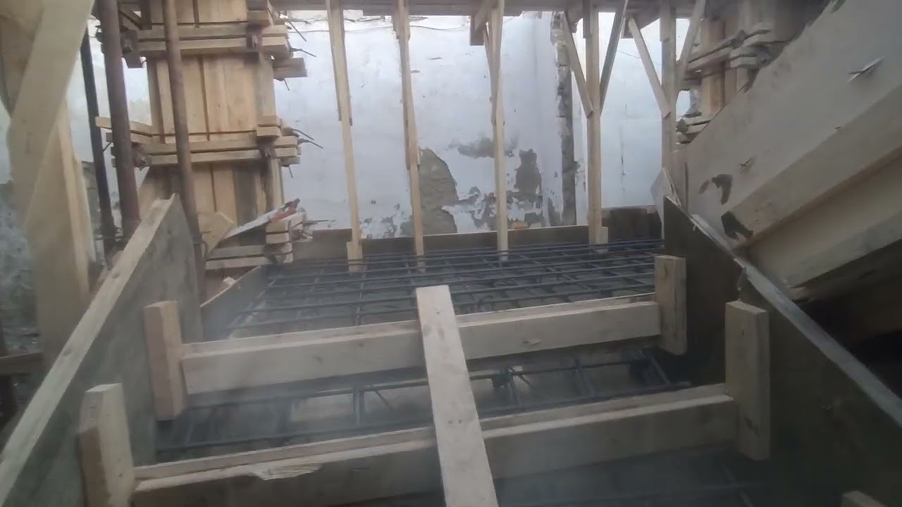 Armatur, setka işi də bitdi, betona tam hazırdı. #6 