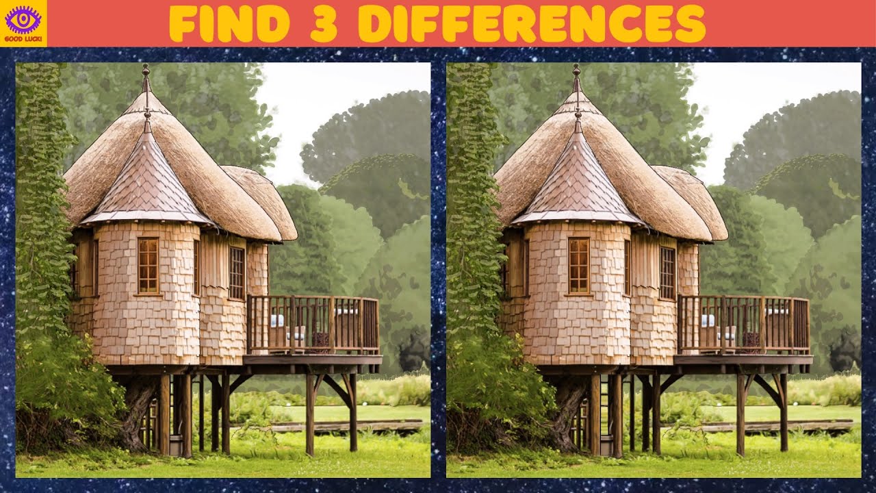 【Find the Difference】 Brain Game Puzzle - Part 234