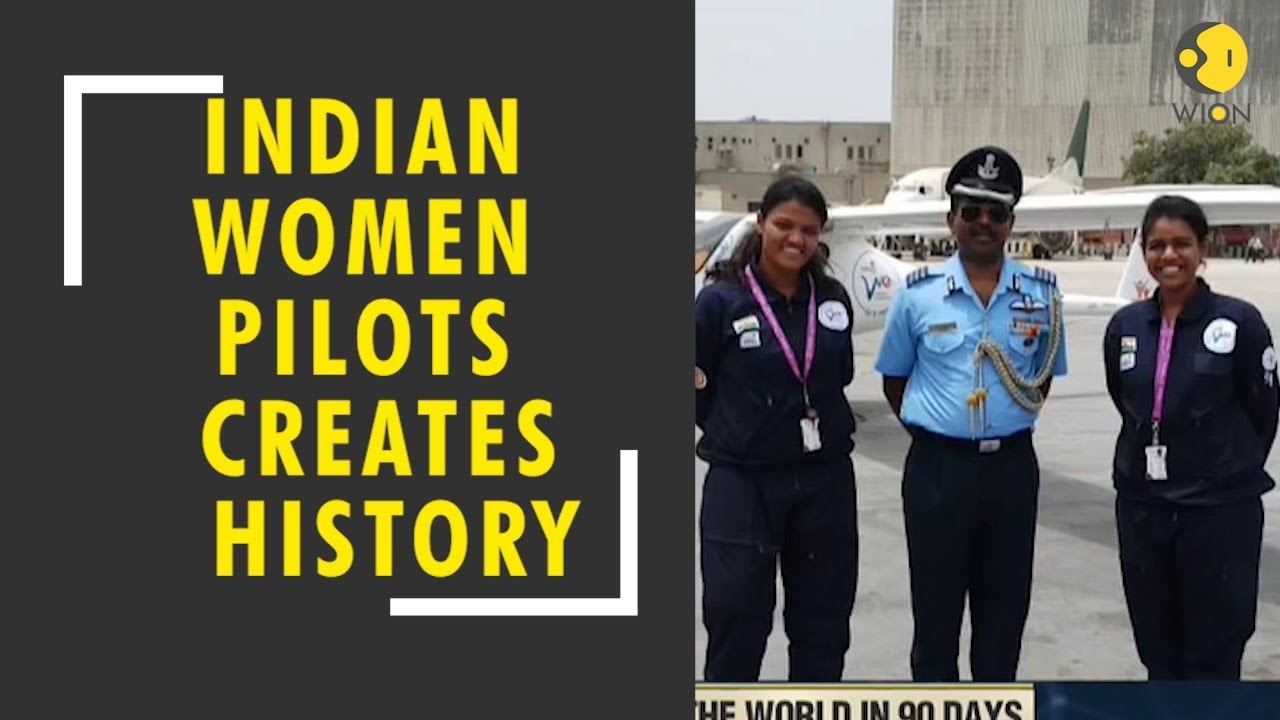 First global circumnavigation by Indian women pilots