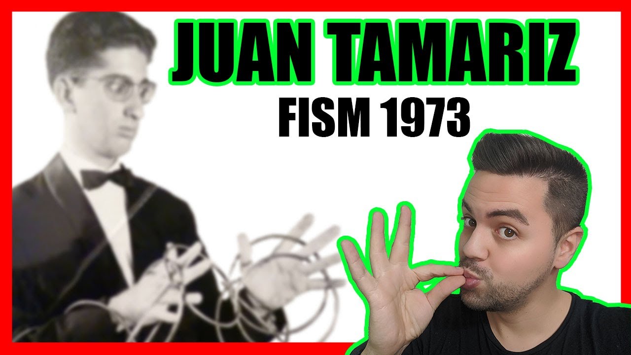 ANÁLISIS del acto de 💥JUAN TAMARIZ💥 en Paris | PRIMER PREMIO 🥇 FISM 1973