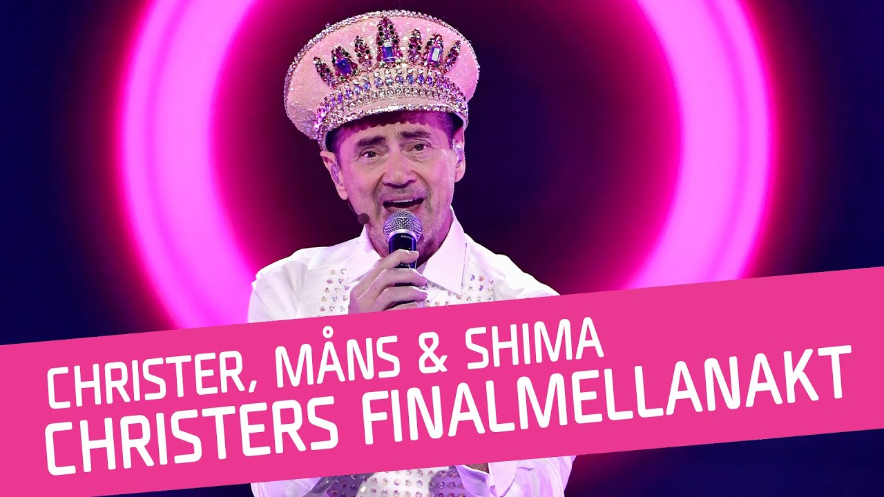 Christers finalmellanakt - Christer Björkman, Måns Zelmerlöw & Shima Niavarani