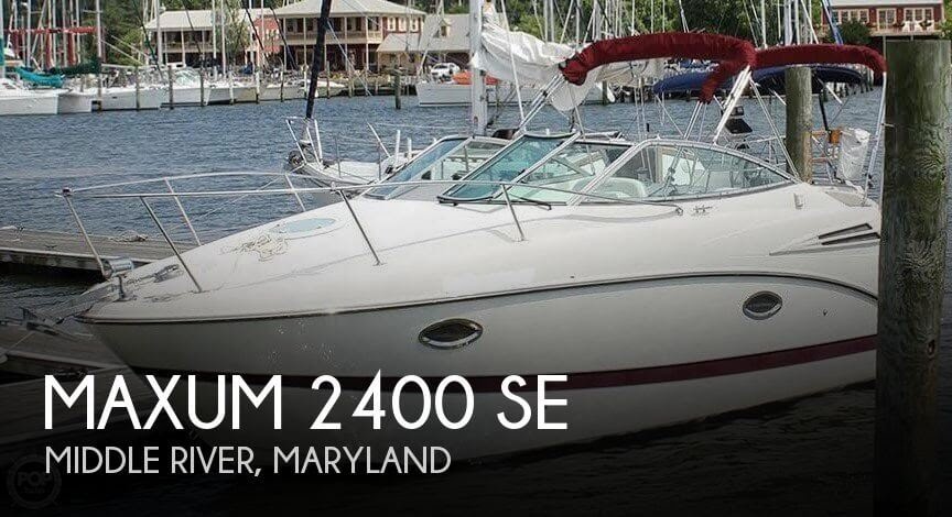 [UNAVAILABLE] Used 2007 Maxum 2400 SE in Middle River, Maryland