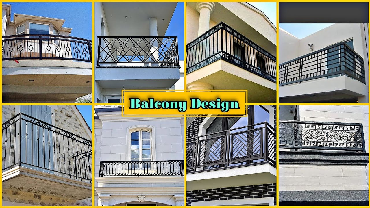 Top-30 Modern Stainless Steel Balcony Railing Design 2025 || Steel Balcony Grill Design For House ||
