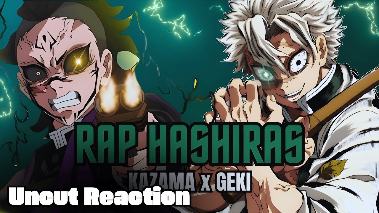 Kazama x GEKI - Rap Hashiras | Hermi693 Reaction | Demon Slayer Song #demonslayer #animerap