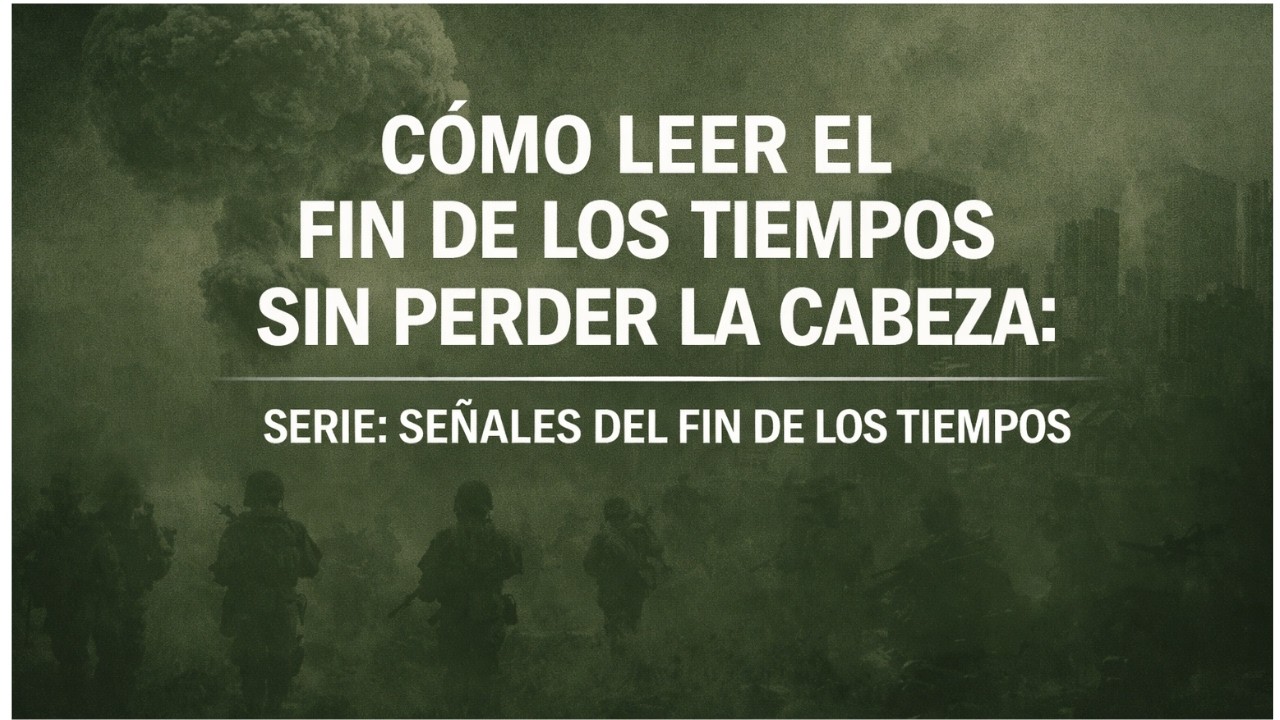 ESCATOLOGIA/ CÓMO LEER EL FIN DE LOS TIEMPOS SIN PERDER LA CABEZA
