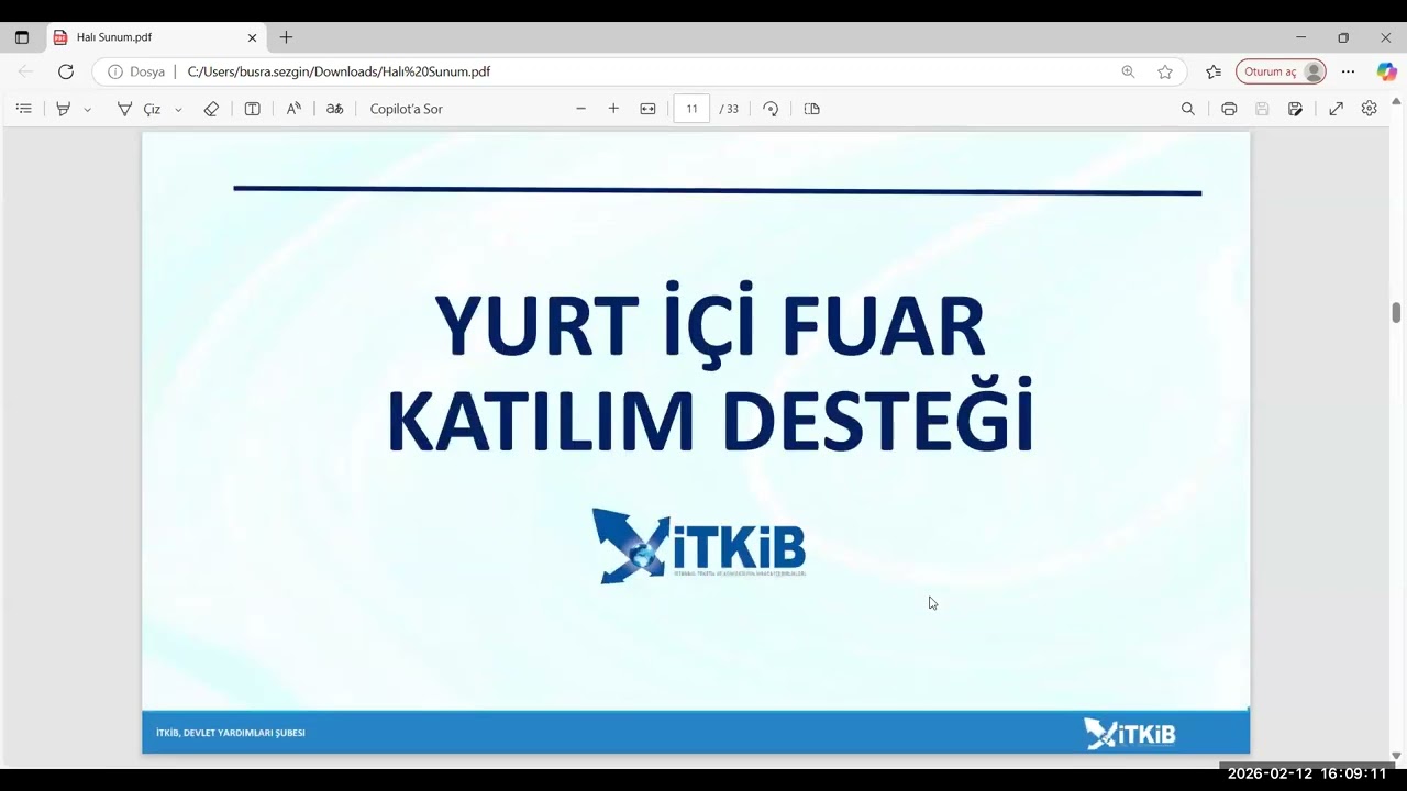 İhracata Yönelik Devlet Destekleri Eğitimi (Webinar)