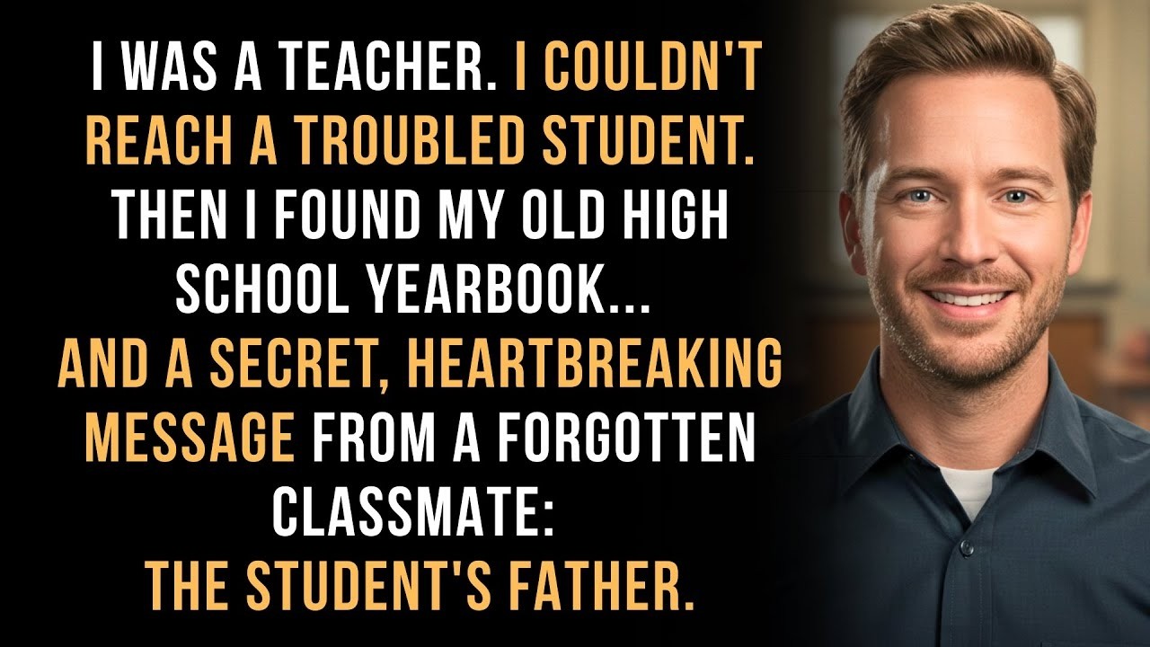 I Was a Teacher to a Troubled Kid  Then I Found a Secret Message From His Dad in My Old Yearbook