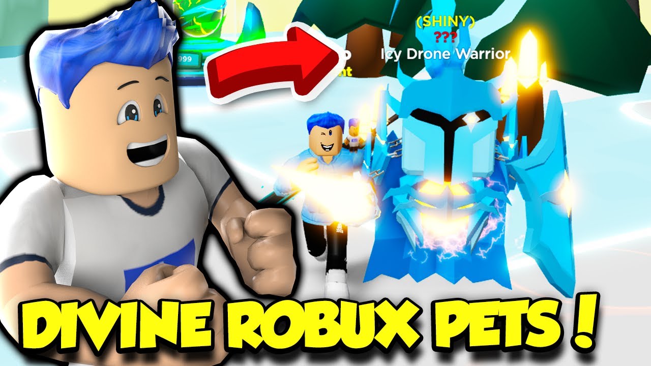 I Hatched THE NEW DIVINE ROBUX PET And IT'S INSANELY POWERFUL! (Roblox)