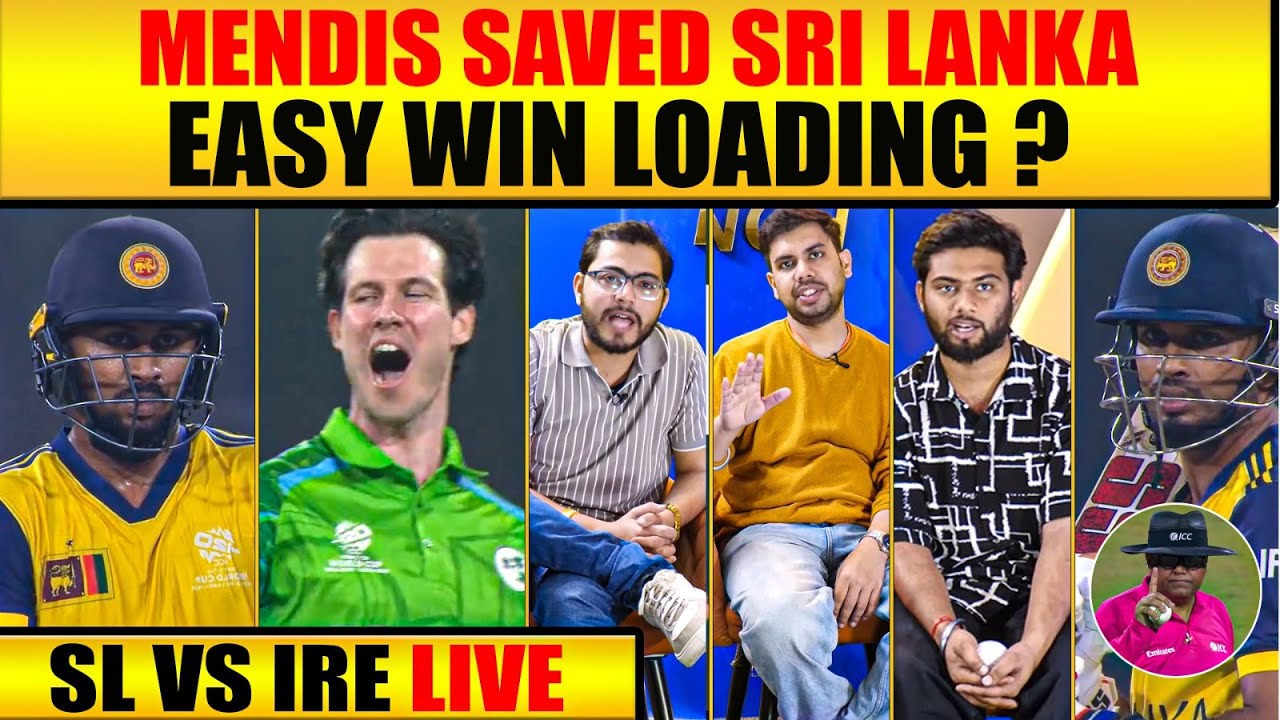 🔴SL VS IRE LIVE: KUSAL & KAMINDU MENDIS SAVED SRI LANKA, EASY VICTORY LOADING? #t20worldcup2026