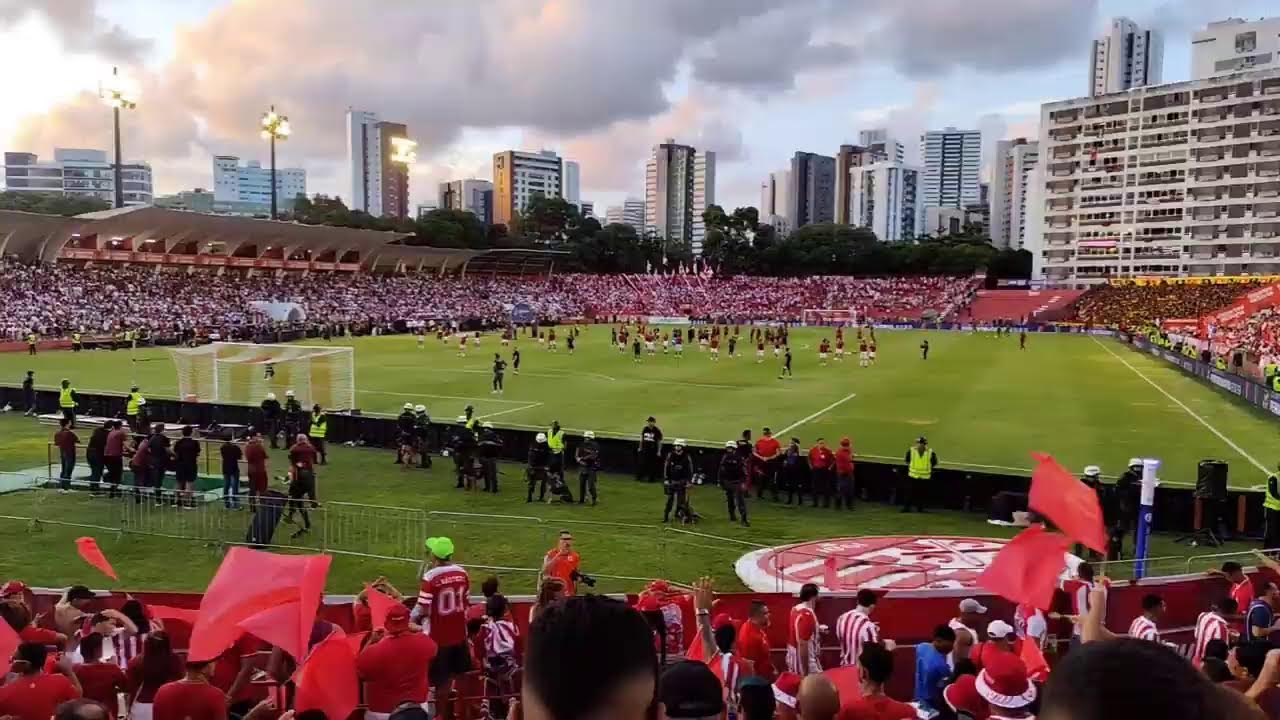 IRL: PRÉ-JOGO NÁUTICO X SPORT (TORCIDA)