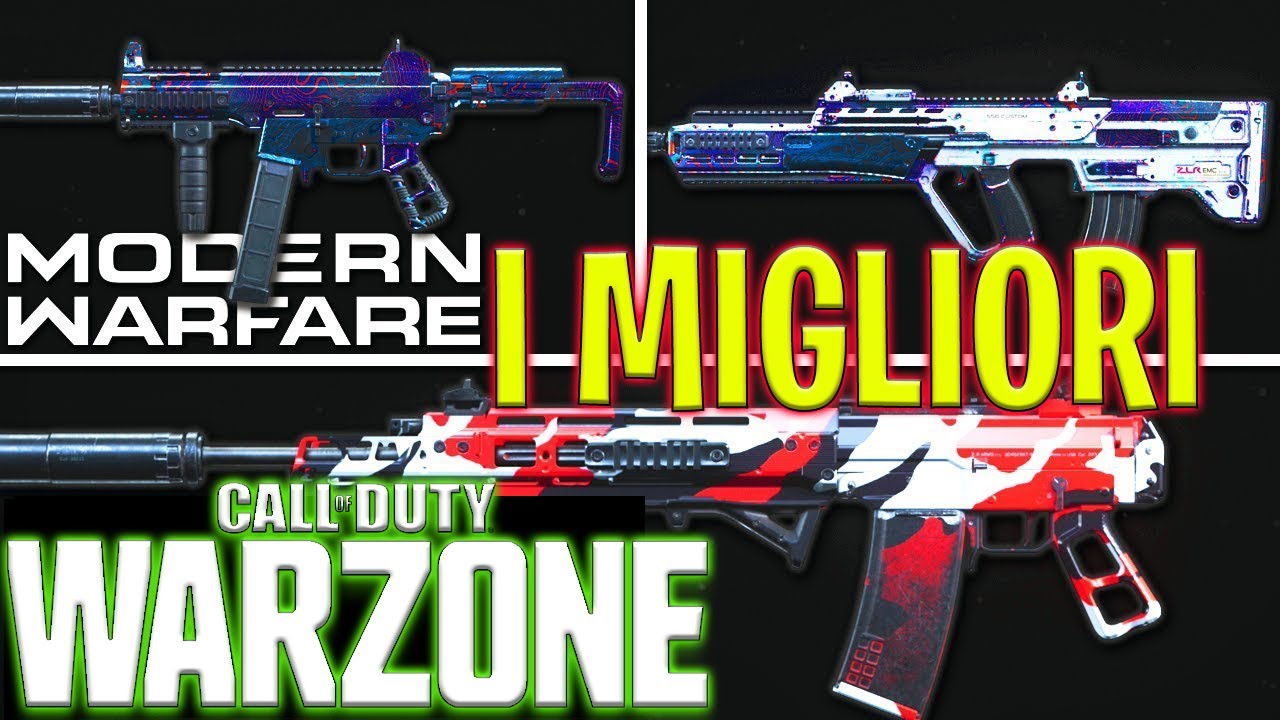 I Migliori FUCILI D'ASSALTO per WARZONE *DEVASTANTI* [MODERN WARFARE]