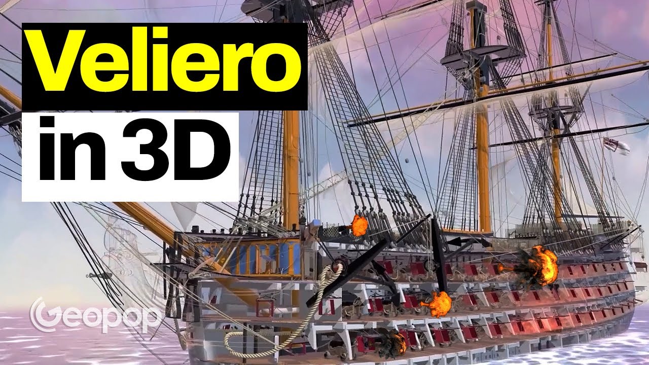 Dentro un veliero da guerra del '700 con 104 cannoni e 800 marinai: com'era fatto e come funzionava?