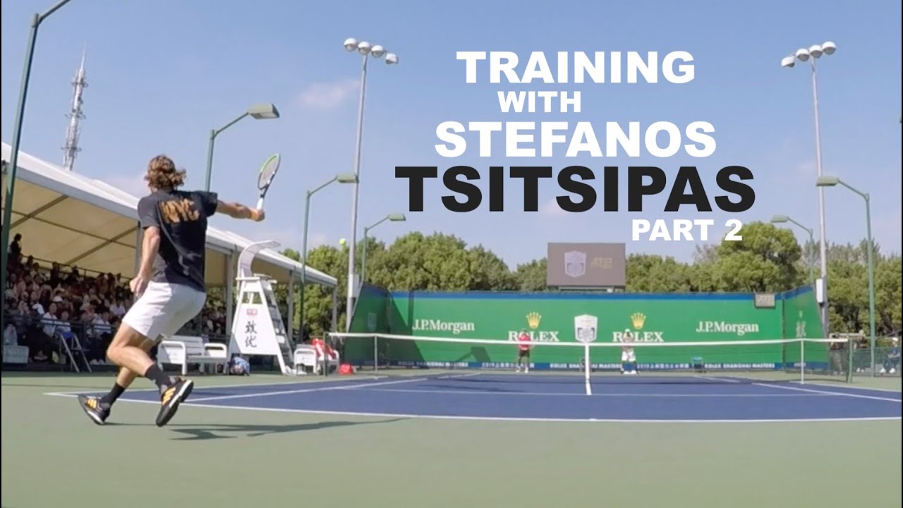 Training With Stefanos Tsitsipas - ATP Masters 1000 Shanghai | Part 2 (TENFITMEN)