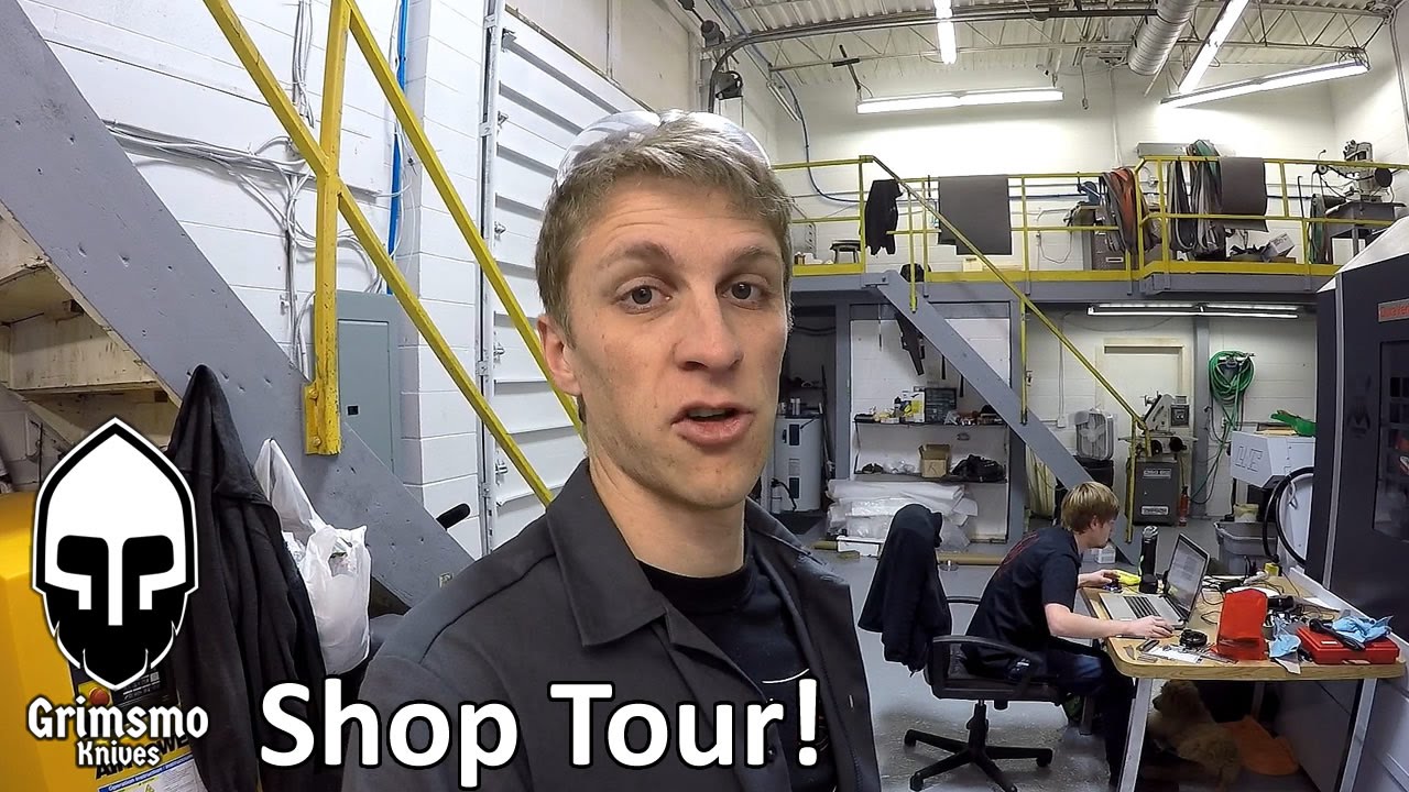 Shop Tour of Grimsmo Knives Dec 2015