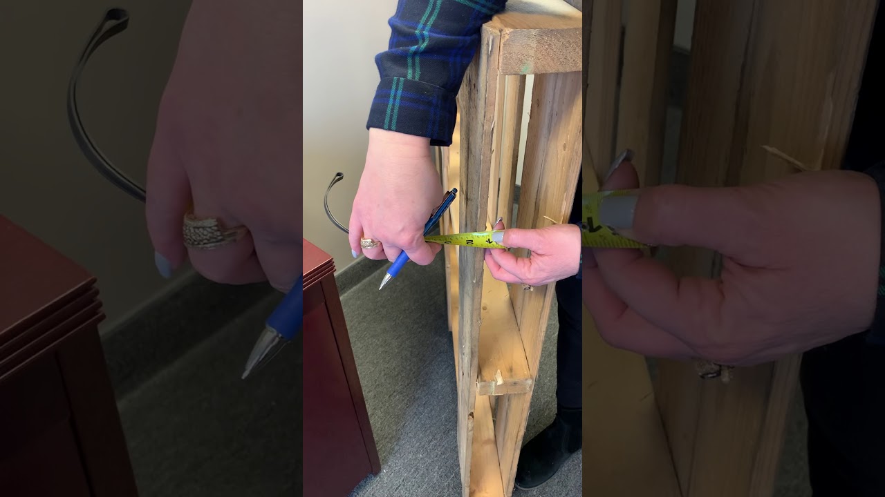 Measuring a single wing pallet