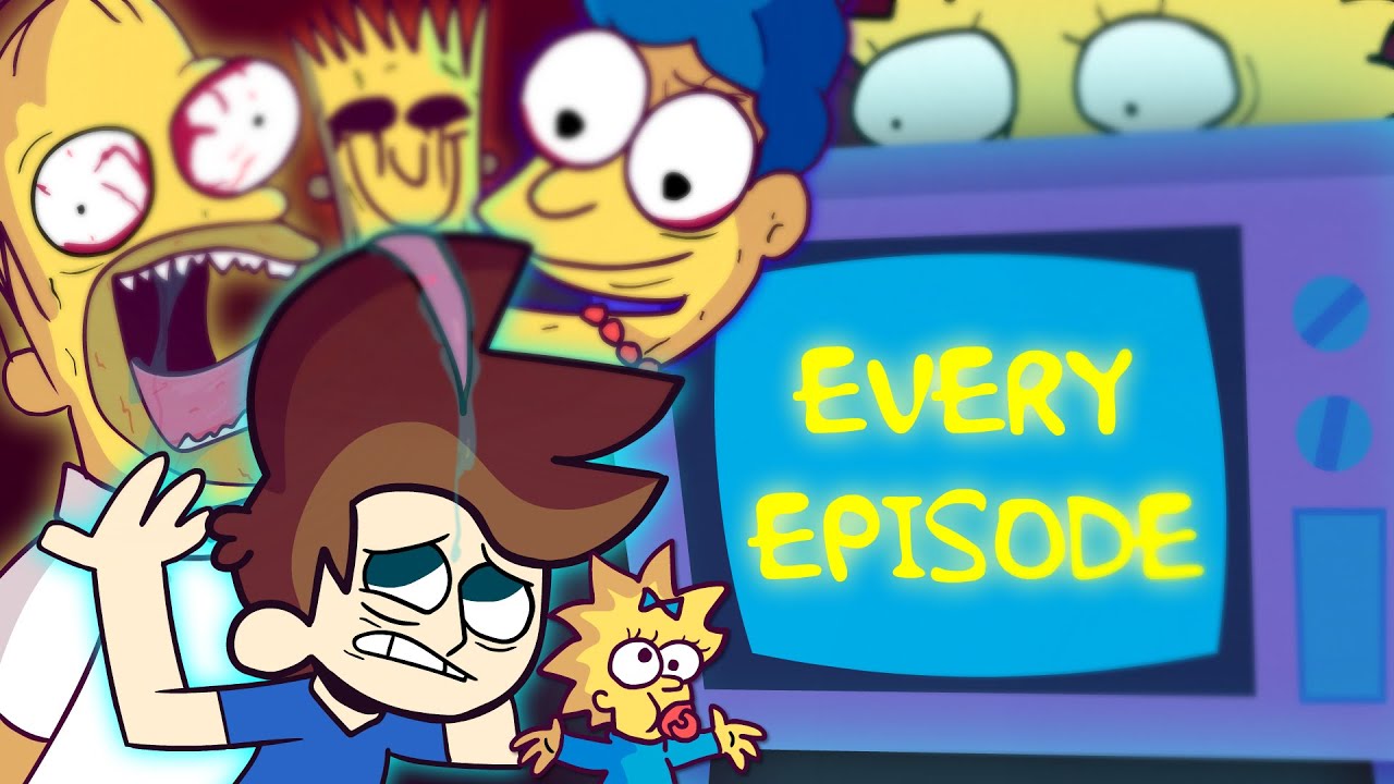I Watched EVERY Simpsons Episode EVER (Reviewed and Ranked)