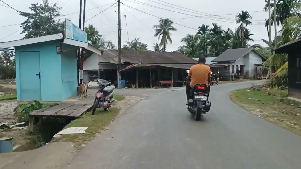 Suasana Kampung Raja Tuha Terbaru, Keliling Melihat Kampung #acehtamiang #trendingvideo 