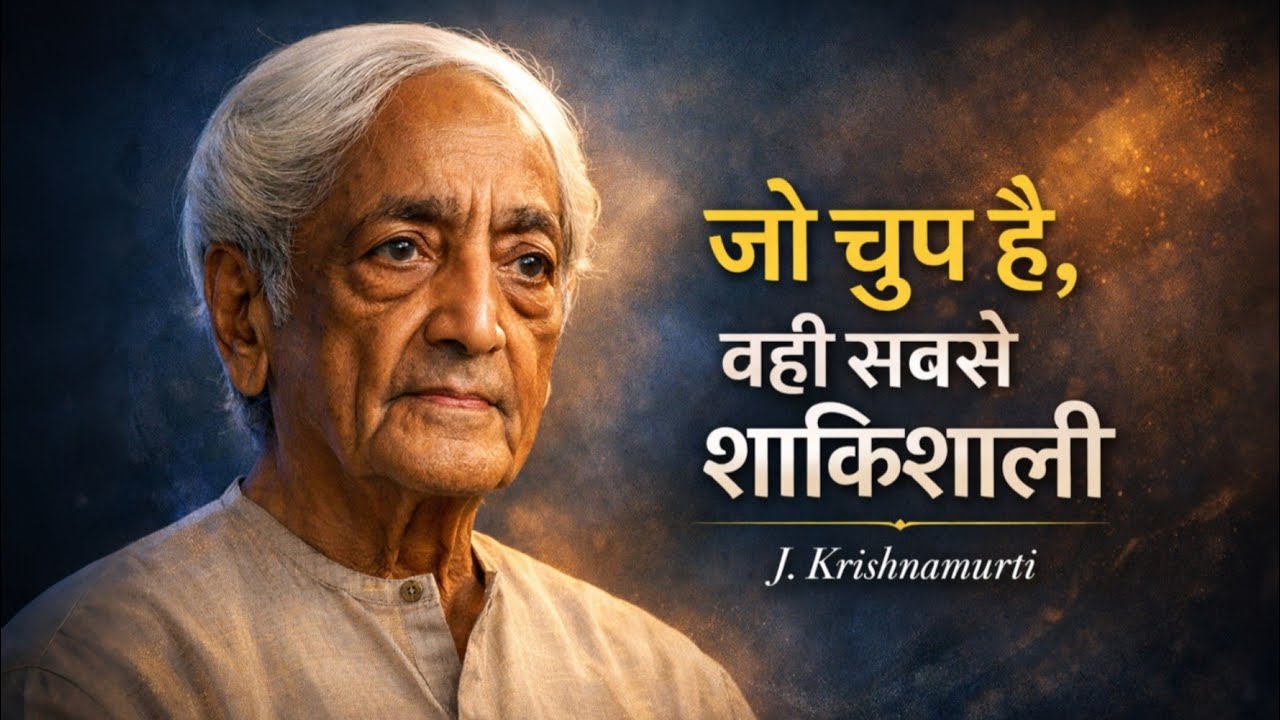 The Power of Silence – Jiddu Krishnamurti’s Deepest Teaching 