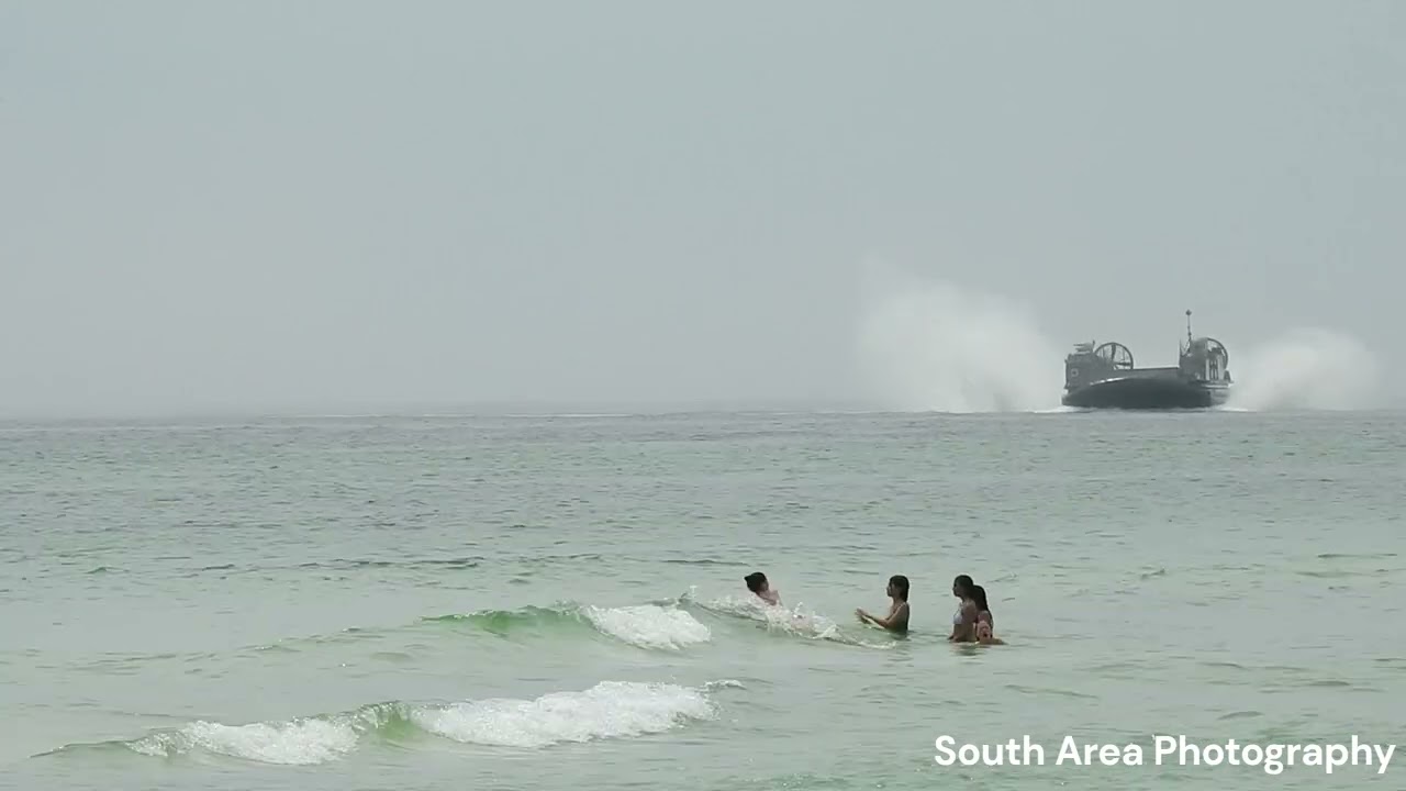 USN Landing Craft Air Cushion (LCAC) (Video 10)