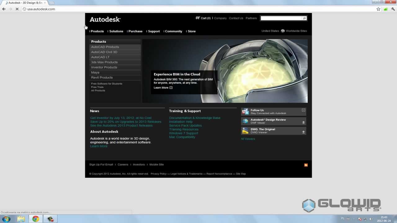 Kurs 3ds Max 2013 - #1 Pobieranie i instalacja