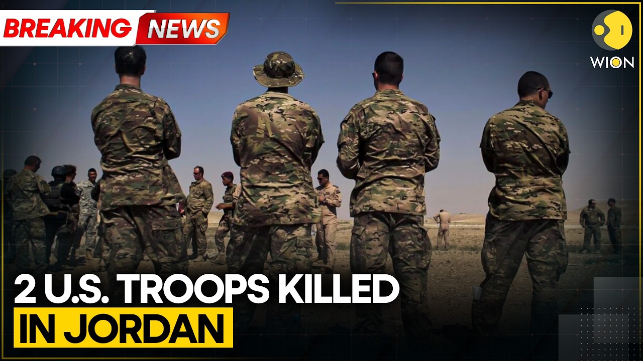 BREAKING: US Confirms Two Troops Killed, One Missing in Iranian Attack on Jordan Base | WION
