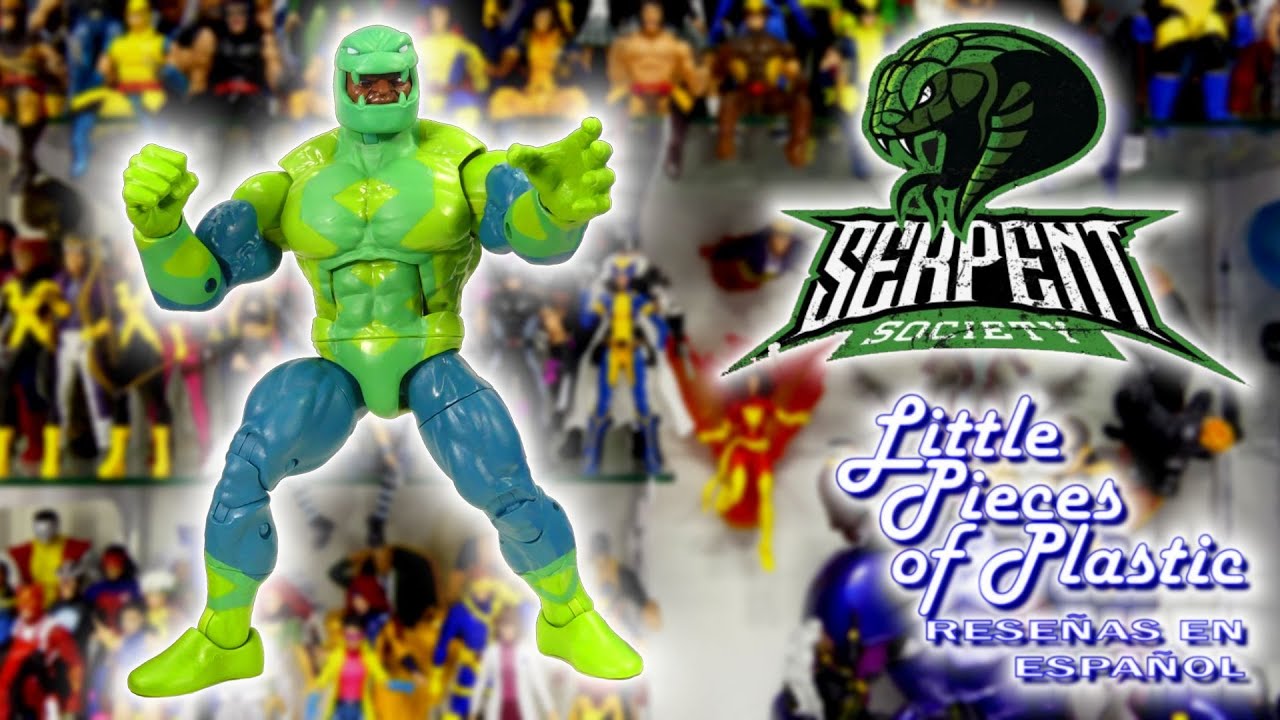 Puff Adder Marvel Legends Build A Figure BAF Reseña Revisión Review Little Pieces Plastic